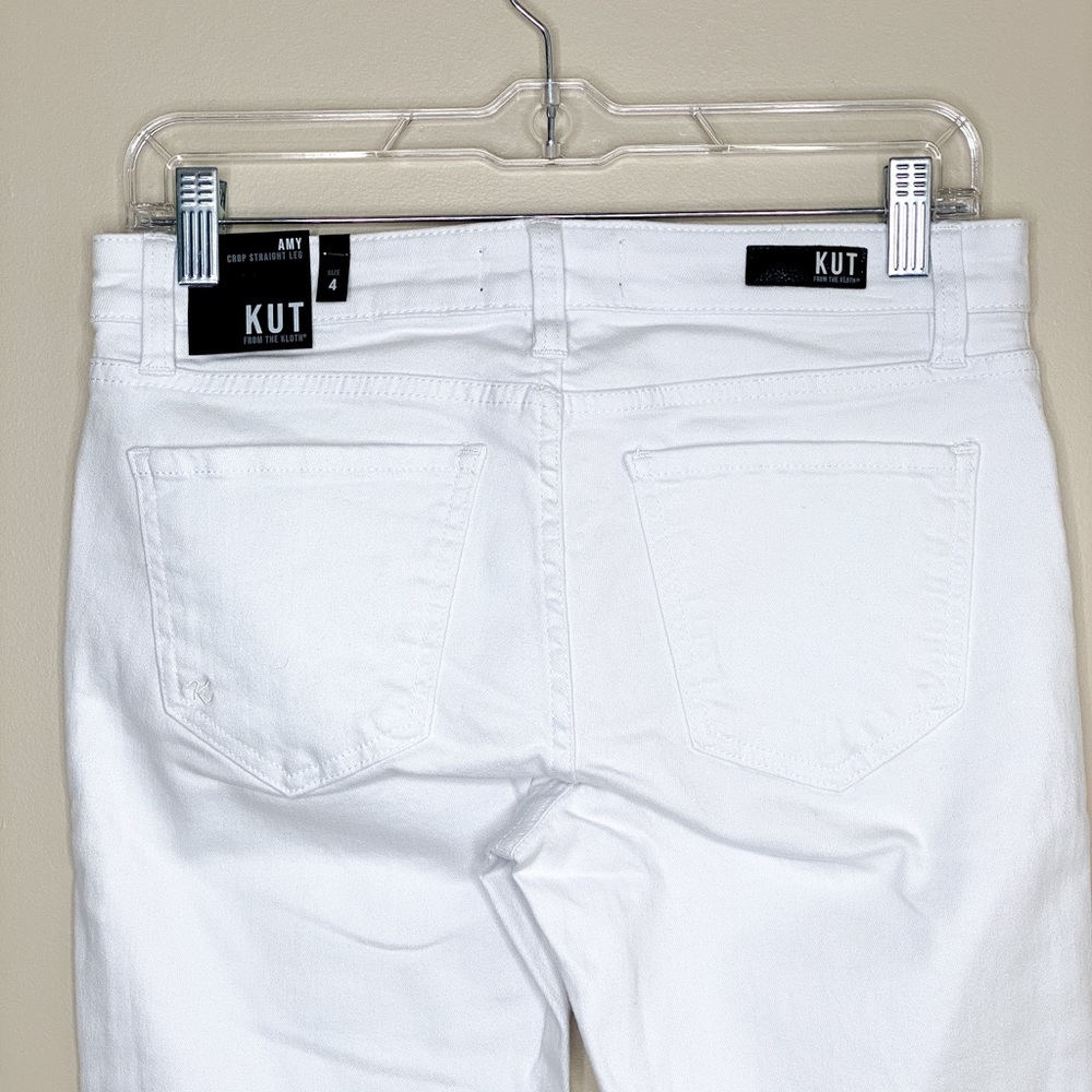 Kut From The Kloth Amy Crop Straight Leg Jeans NWT - Picture 6 of 9